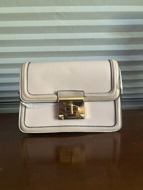 ALDO Blush Crossbody Bag with Gold Turn-Lock